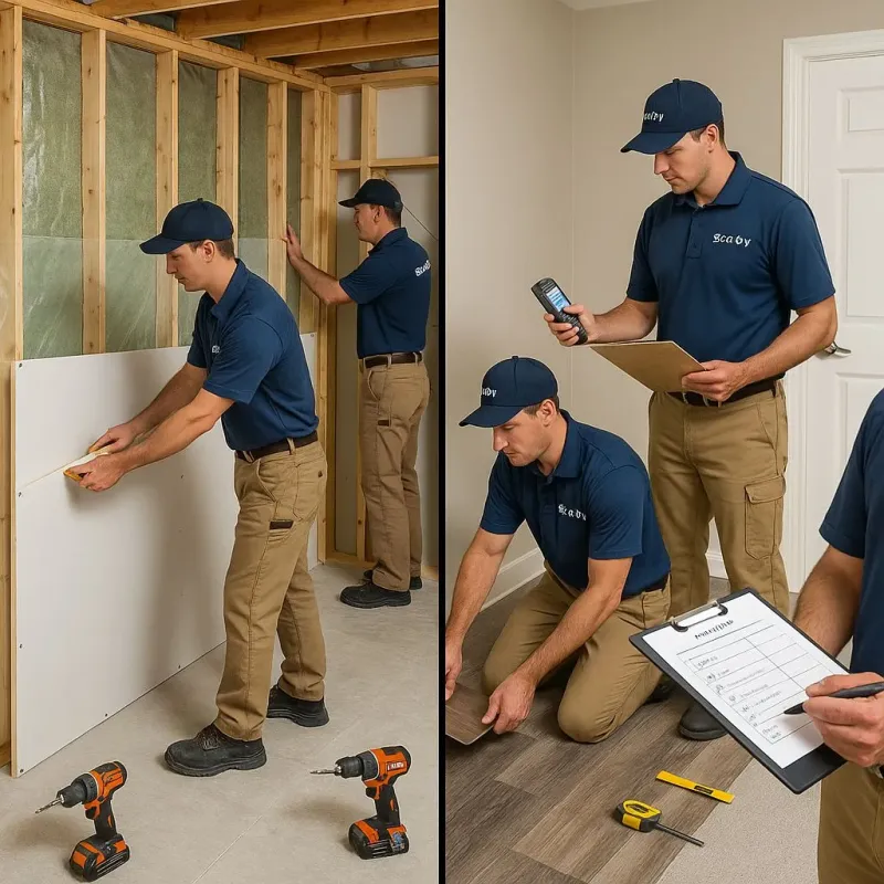 Repairs and Reconstruction process in Aberdeen, ID